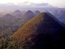 Chocolate Hills Bohol Philippines April 1988