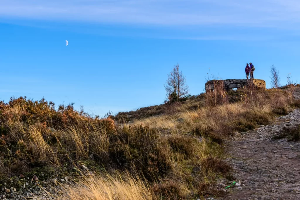 Bývalý vojenský bunkr v CHKO Bddy