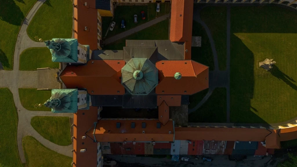 Svatý kopeček chrám Olomouc půdorys